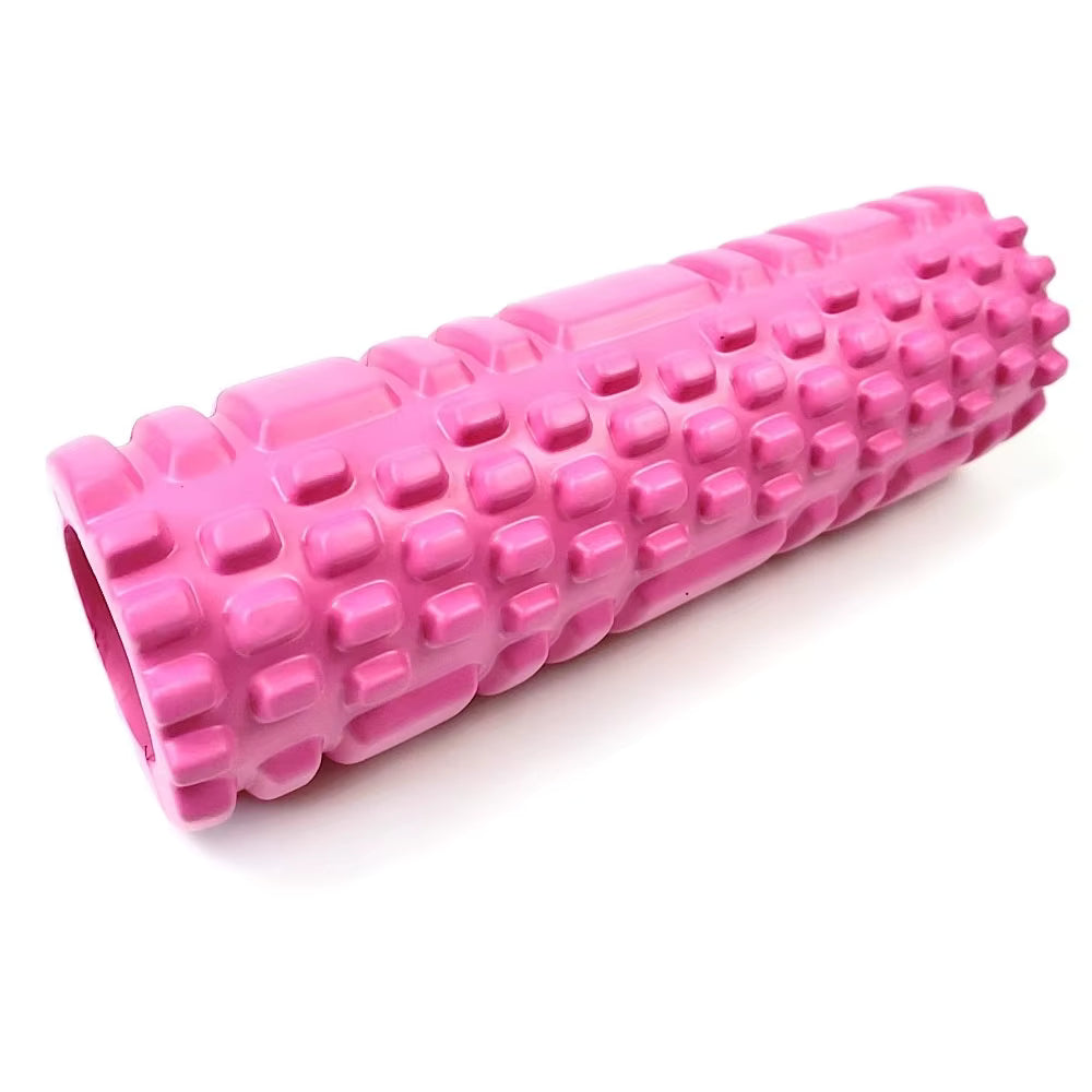 1Pc Foam Massage Roller, Hollow Yoga Column Fitness Equipment for Muscle Massage, Physiotherapy and Sports Rehabilitation, Rolle